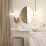 Выключатель двухклавишный (шампань)