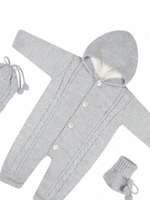 Комплект 3 предмета, Серо-голубой