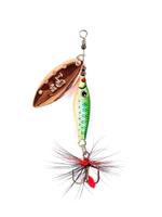 Блесна вращающаяся Lucky John TRIAN BLADE LONG 6.0г 004