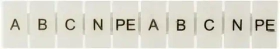 Маркировка клеммного ряда, ширина 5 мм (символы L1, L2, L3, N, PE) (уп. 100 шт.) MTU-2.5ML 54736