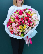 Кустовые розы Микс(00381)