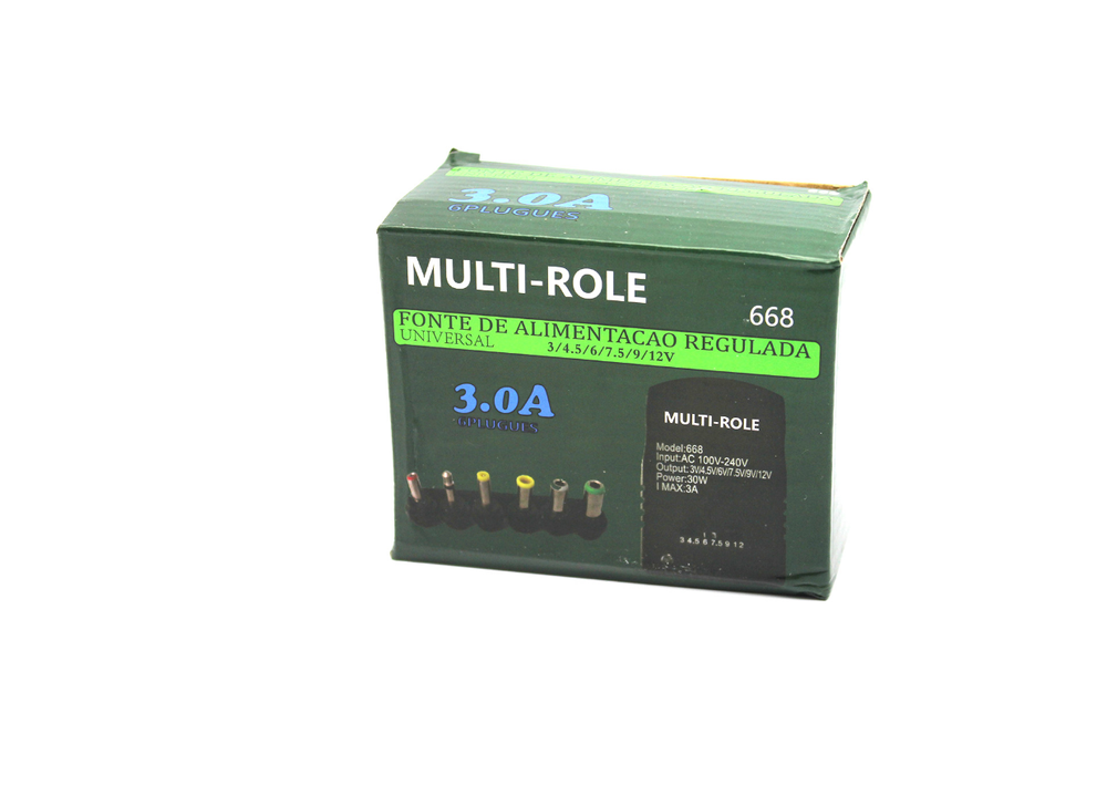 Адаптер Multi-role 668 (3-12V/3A) регулируемый +6 перех.