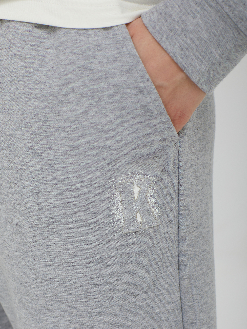 Женские Брюки Wording Applique