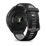 Смарт часы Garmin Forerunner 965 черные, темно-серый DLC титановый безель, с черным ремешком
