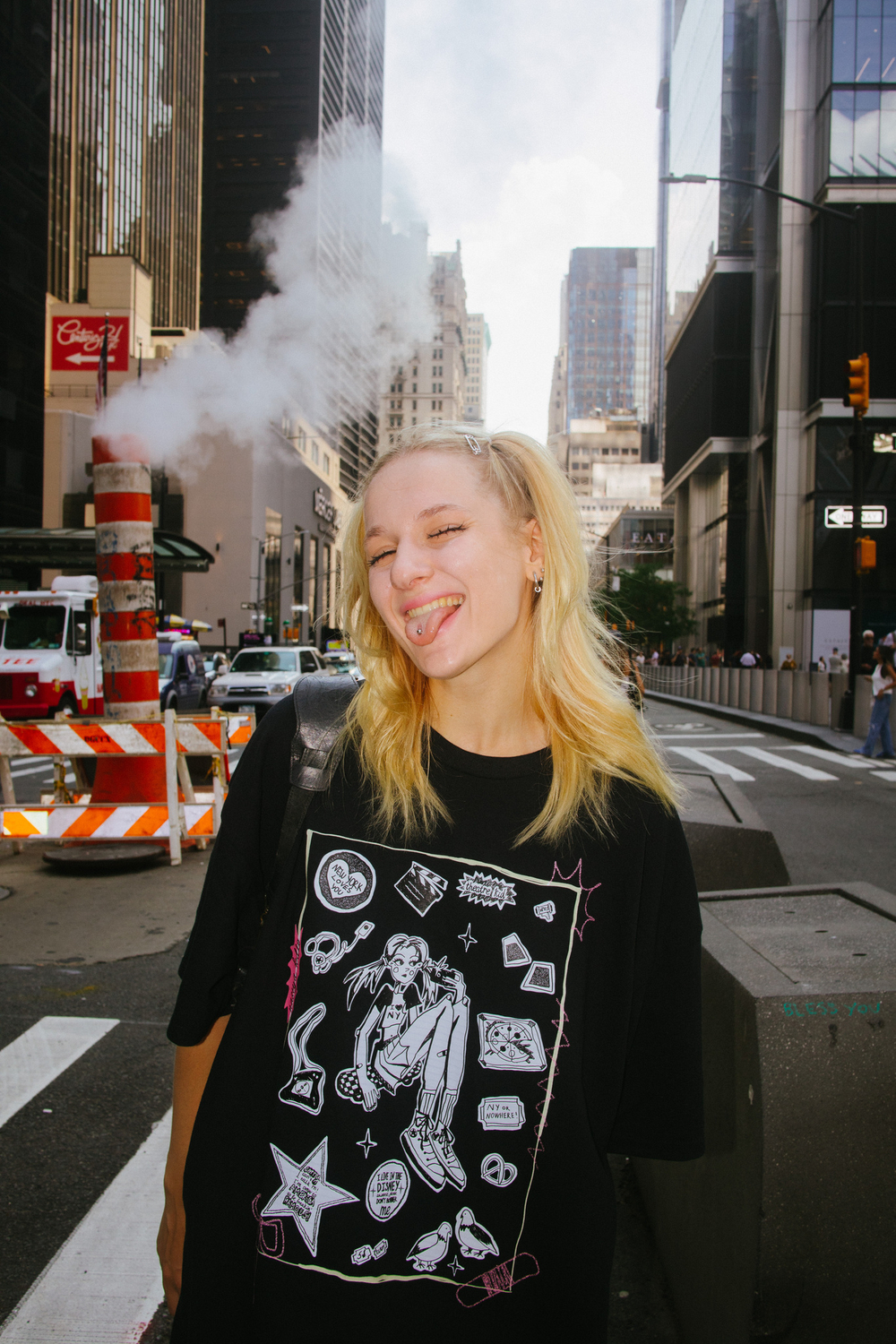 Футболка "I LOVE NY" over-size