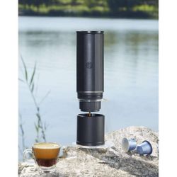 Кофеварка портативная для эспрессо 110 мл HEROPRESSO COFFEE MAKER зеленая 1800 mAh, ZeroHero