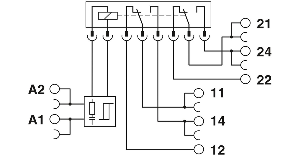 1079387 - PLC-RSC-230AC/21-21/SO46/HI - Релейный модуль