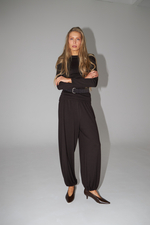 Лонгслив облегающий из тонкой шерсти