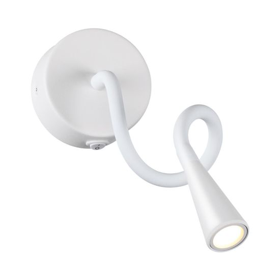 4255/3WL HIGHTECH ODL21 407 белый/металл Настен.светильник выкл на базе IP20 LED 3W 270Лм 3000K ODDS