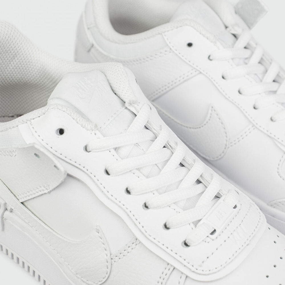 кроссовки Nike Air Force 1 Shadow Triple White Wmns