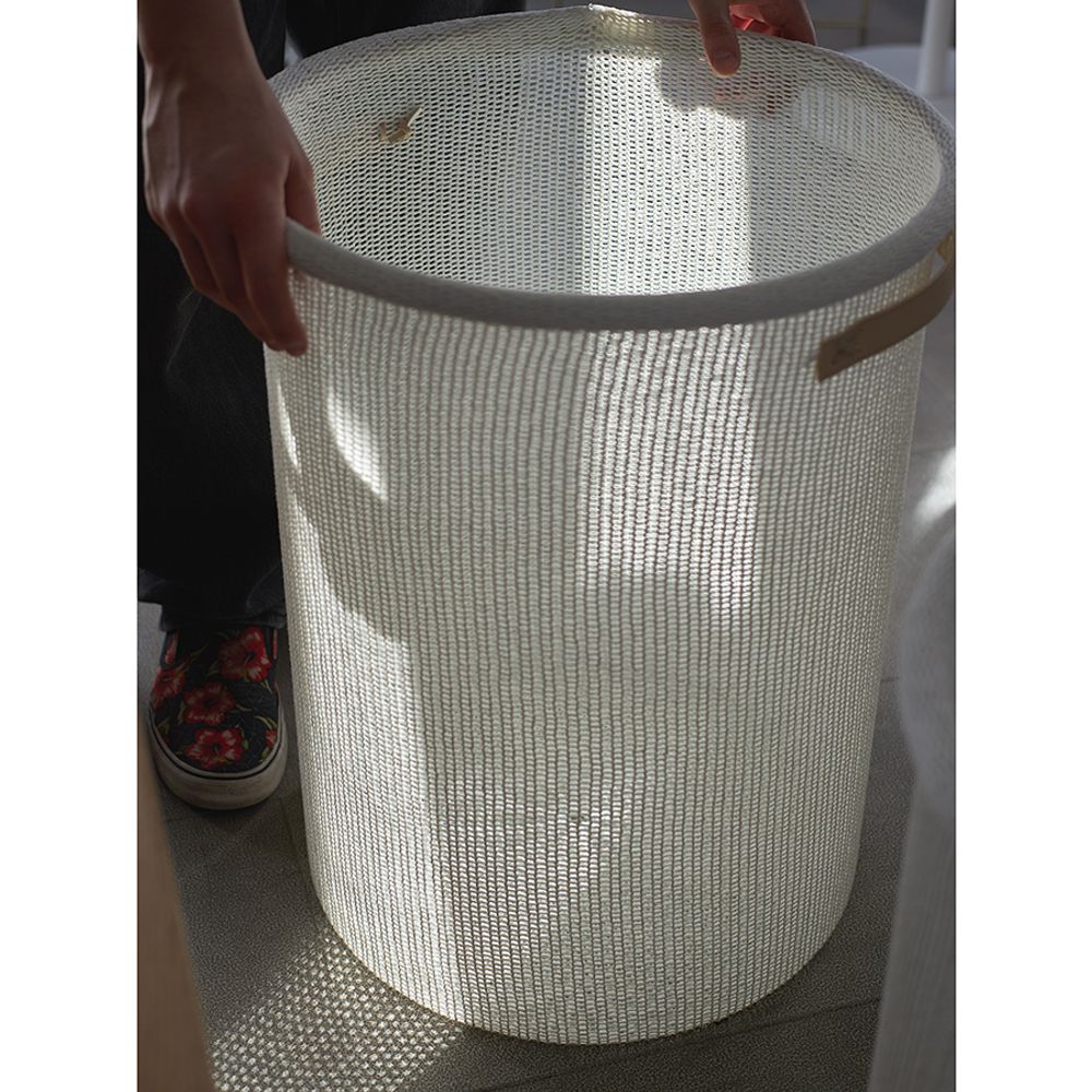 Корзина для хранения Sustainable collection, Ø42х55 см, молочная