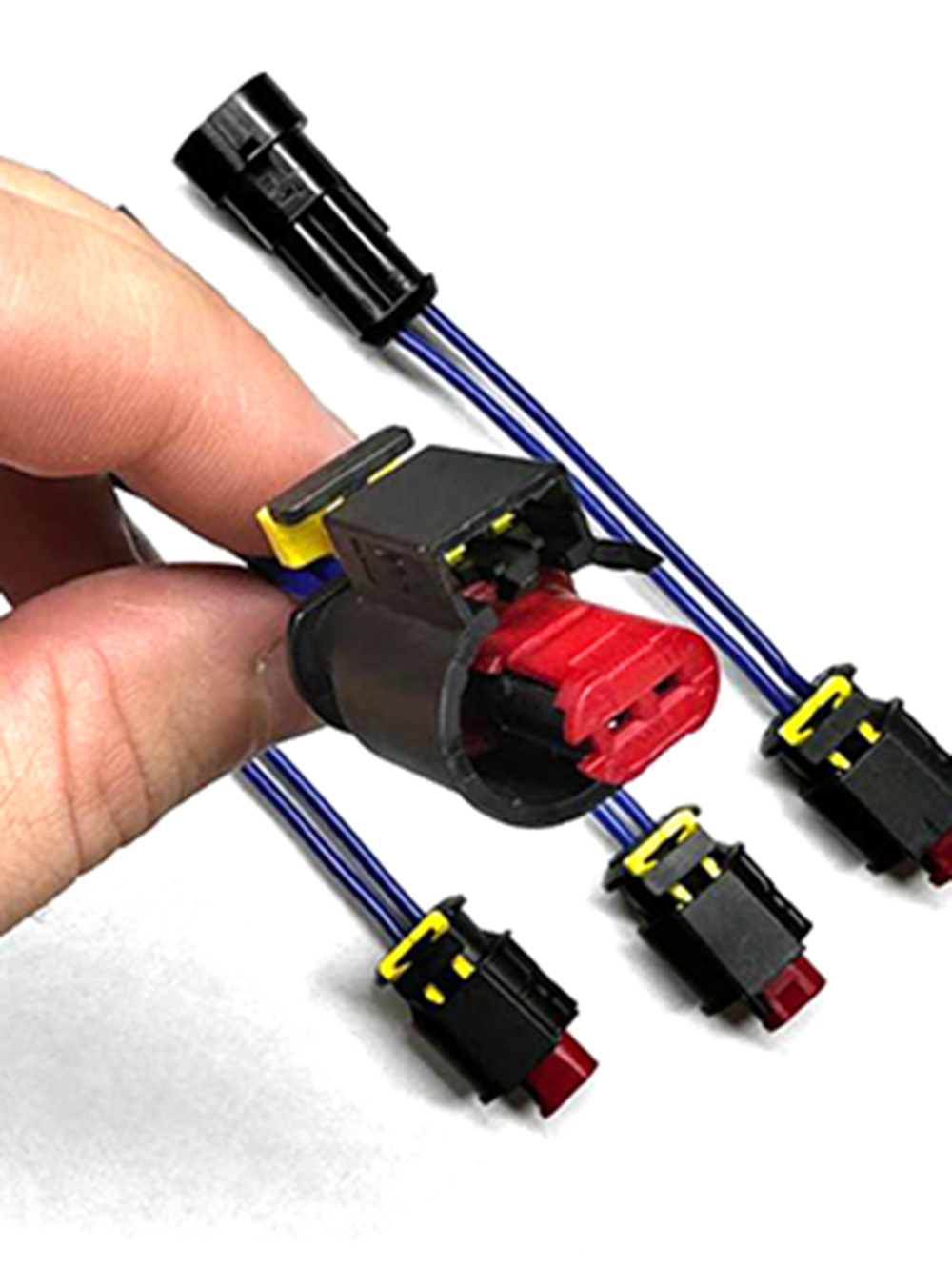 Комплект переходников 4 штуки для подключения форсунок BRC для стенда MECHANIC 4