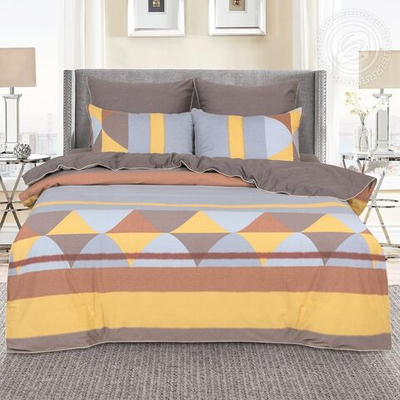 Постельное белье велюр Евроразмер Вильям 797 Арт Элегант