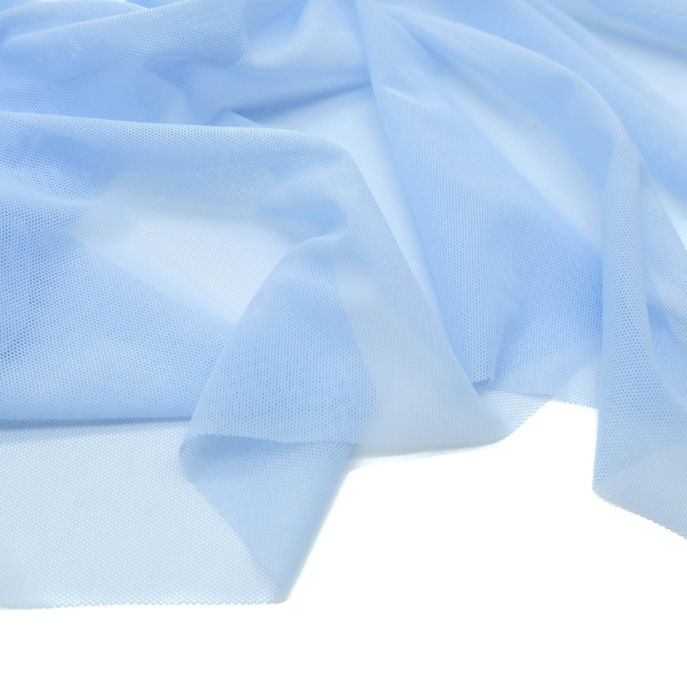 Сетка эластичная НЕБЕСНО-ГОЛУБАЯ, Турция