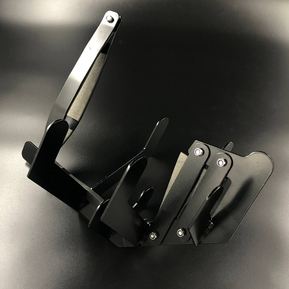 Защита редуктора Suzuki DT9.9-15, DF8-20A (Максимальная, черная)