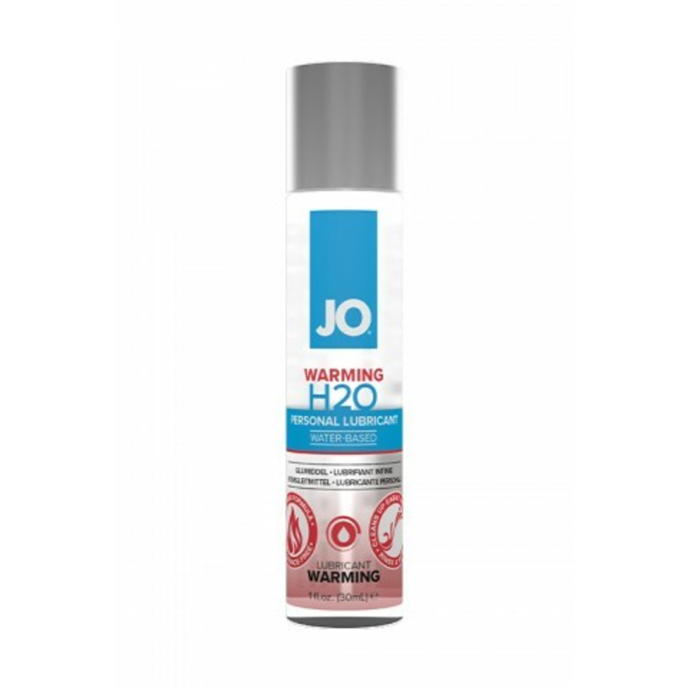 Классический согревающий лубрикант на водной основе JO H2O Warming, 30 мл