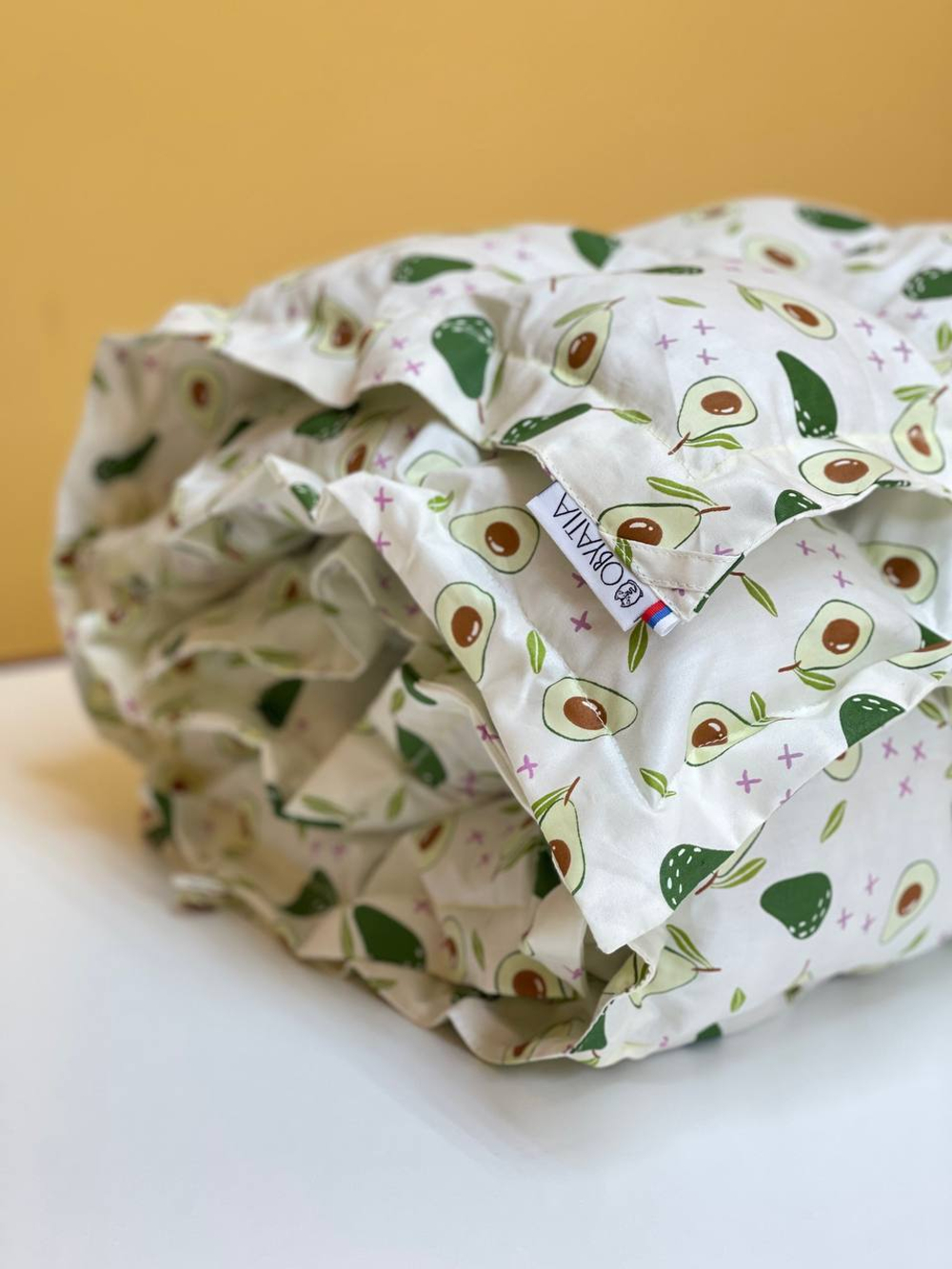 Утяжеленное тёплое одеяло Obyatia со стеклянными микросферами 85х125/ 3кг