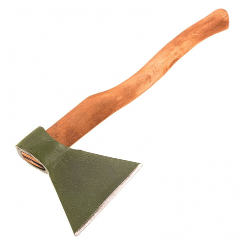 Топор 1400/1750 г, кованный, в сборе, деревянное топорище 500 мм, Б4 Сибртех, 21614