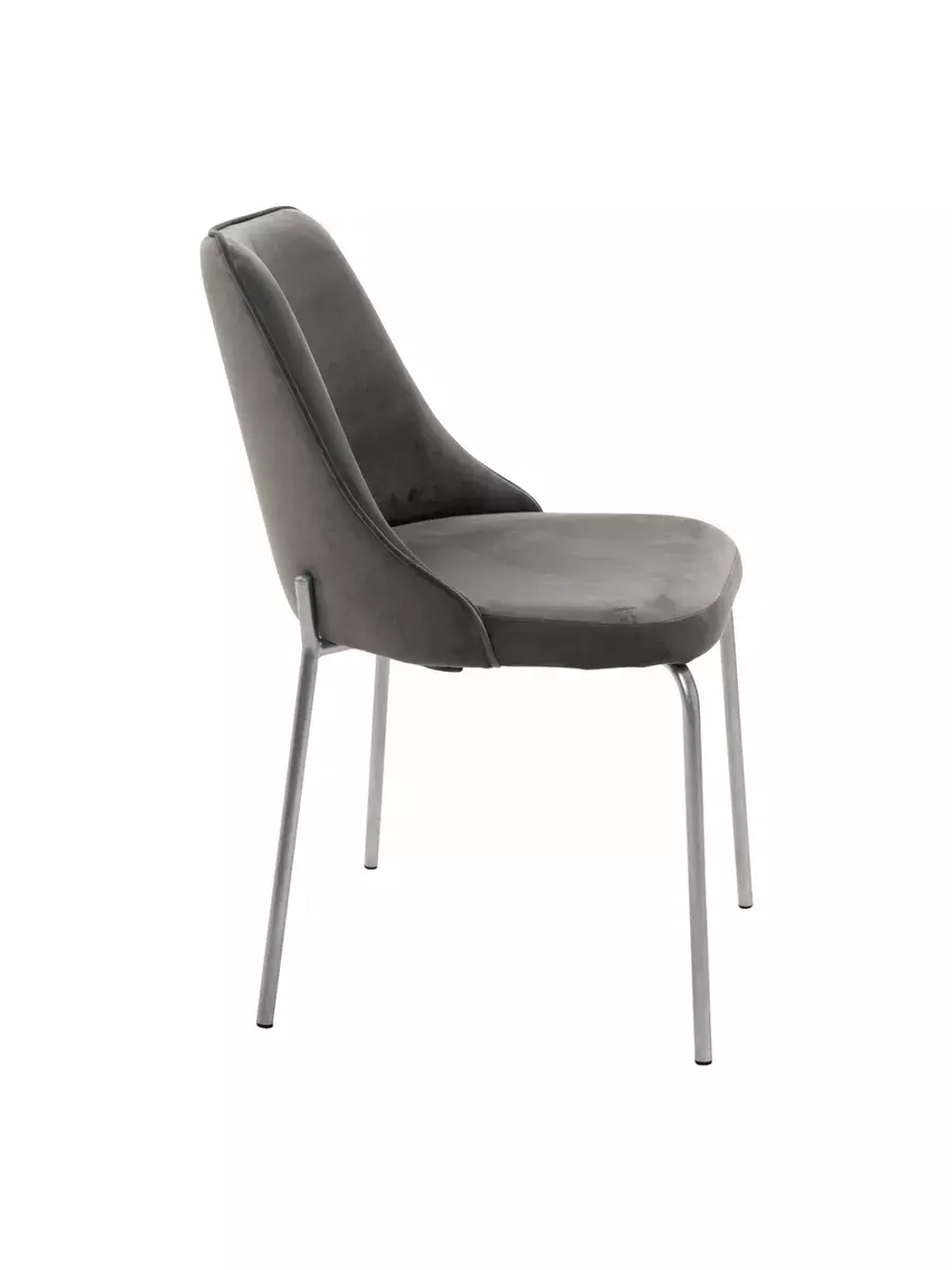 Стул "Флорес" 1 шт. Антивандальная ткань, Серебряные ножки