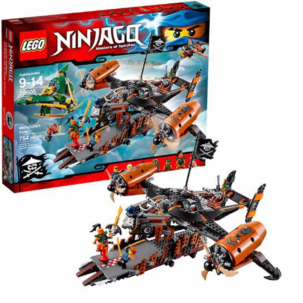 LEGO Ninjago: Цитадель несчастий 70605 — Misfortune's Keep — Лего Ниндзяго