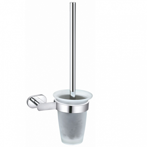 Туалетный ершик в комплекте WONZON & WOGHAND FIRST, Хром (WW-8429)