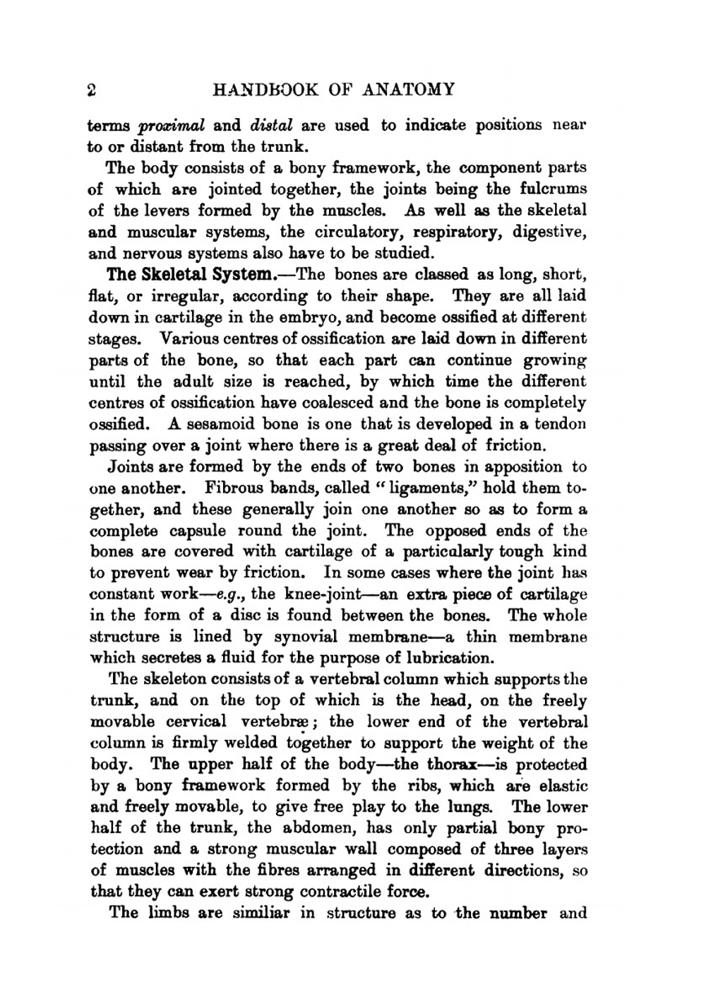 Handbook of anatomy for students of massage | Margaret E. Björkegren