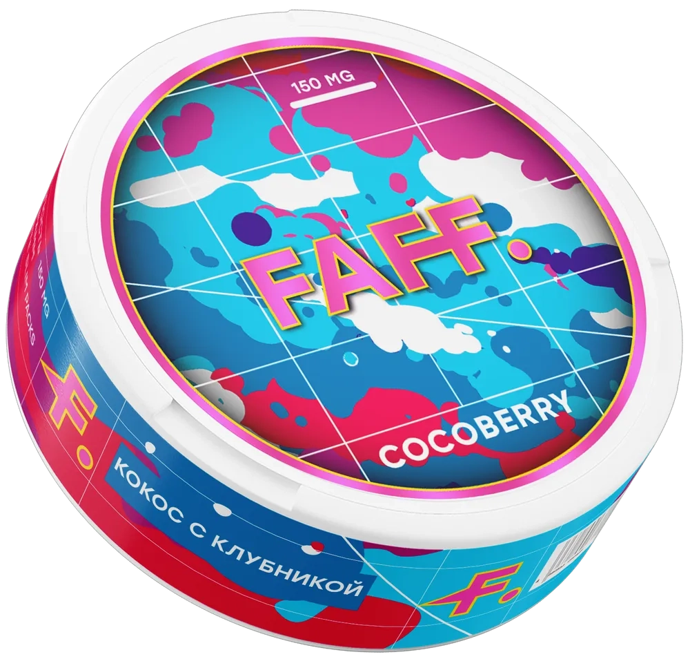 FAFF COCOBERRY (150 МГ) - КОКОС, КЛУБНИКА