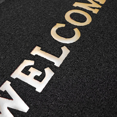 Коврик 50*70см придверный из ПВХ "Sindbad", черный