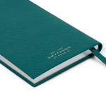 Smythson Блокнот Panama Notebook Liberty Nile Blue