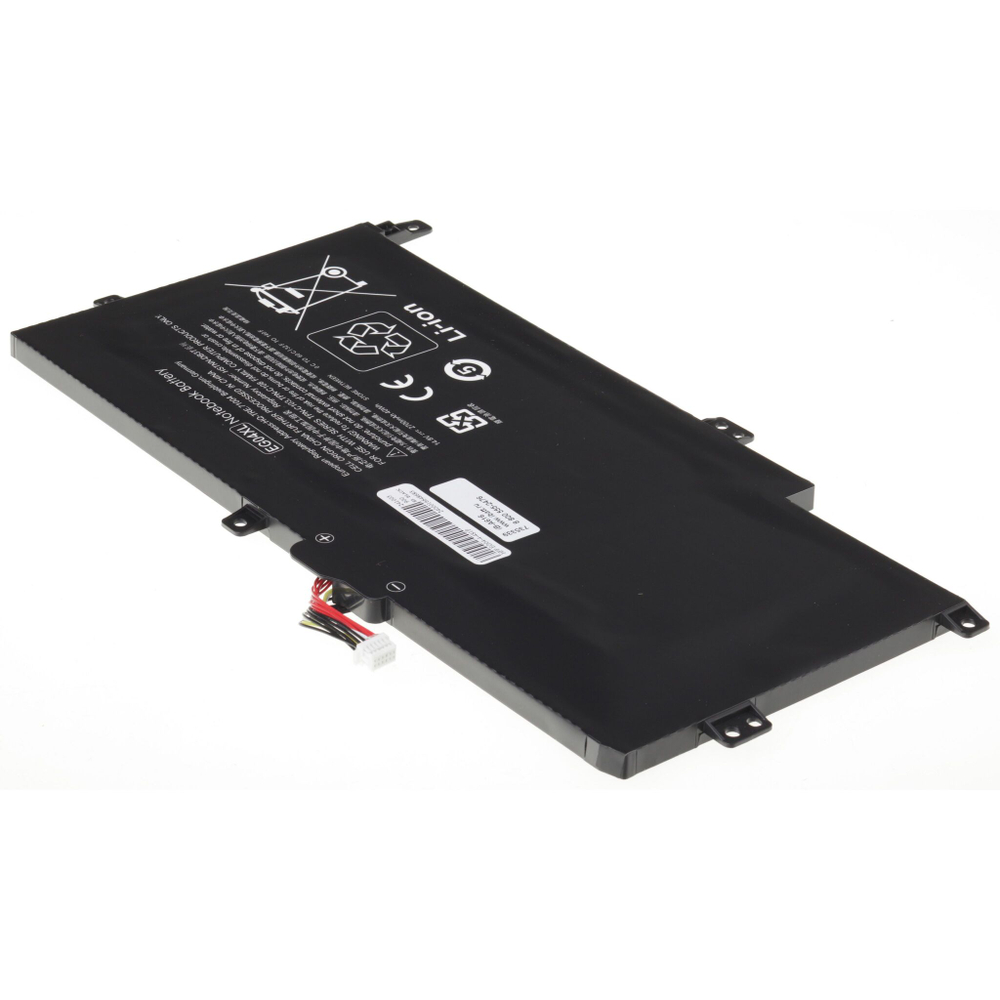 Аккумулятор iBatt 2700mAh для ноутбуков HP EG04XL, EG04, 681881-171