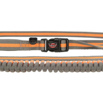 Поводок для пробежки Trixie Jogging Leash, серый/оранжевый