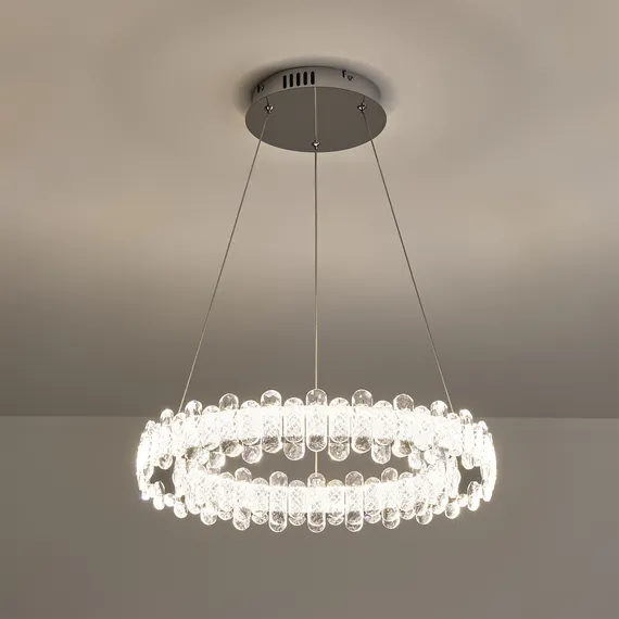 Подвесной светильник FR6194PL-L110CH Глейз / Glaise 70 Вт LED Freya fr6194pl-l110ch