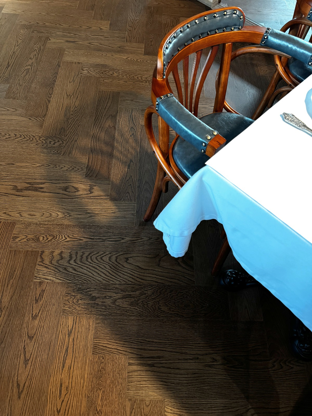 Кварцевый паркет Quartz Parquet Английская Ёлка Дуб Рустикальный 33-410 5/0,6 мм