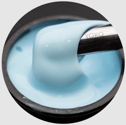 Опция Гель моделирующий цветной Небесный самовыравнивающийся