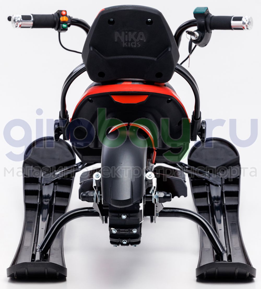 Детский электроснегокат BARS Arctic - Красный фото №8