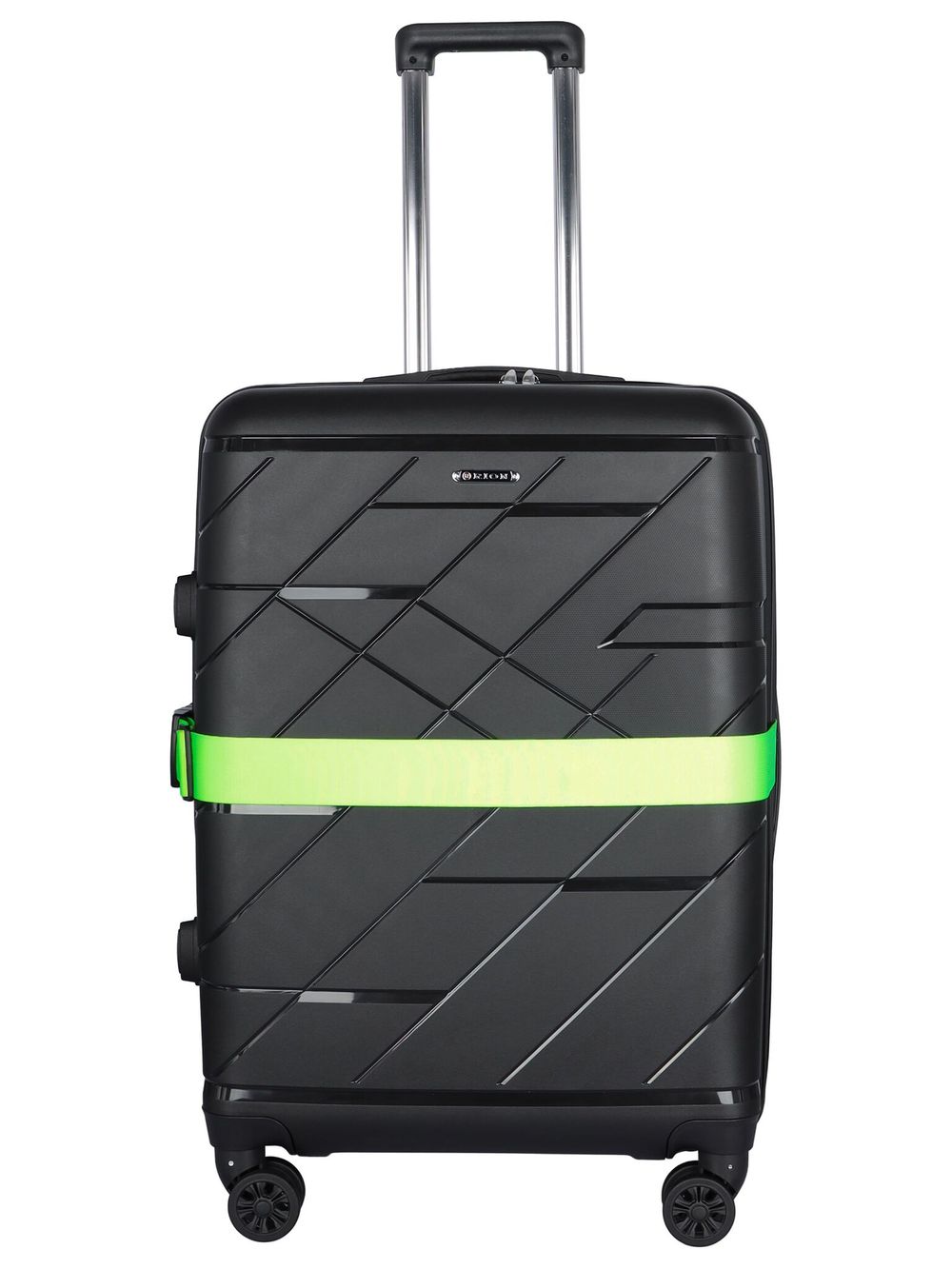 Чемодан 464 / Полипропилен / С Ремнем