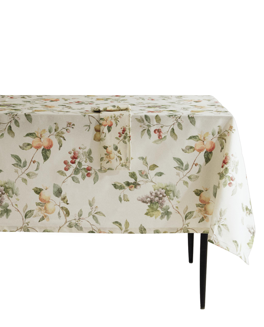Zara Home скатерть из хлопка, цветочный мотив, 250 150 см · 4212/021
