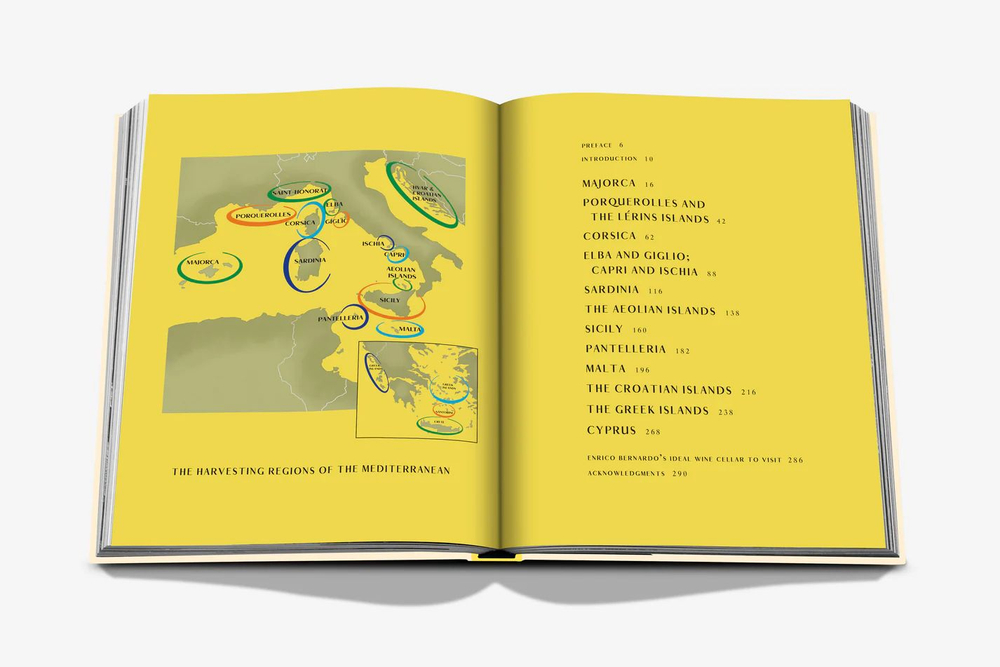Книга на английском языке Assouline WINE & TRAVEL MEDITERRANEAN ISLANDS