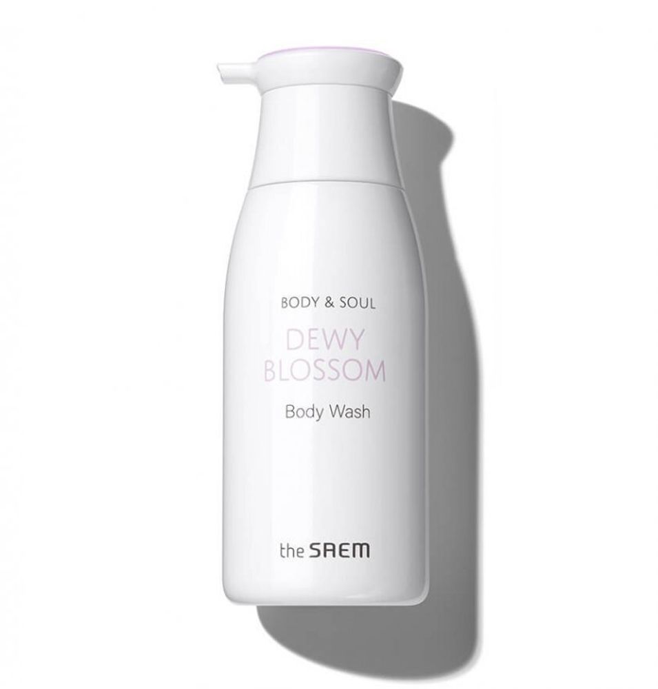 The Saem Body&amp;Soul Dewy Blossom Body Wash увлажняющий гель для душа с ароматом цветочной росы