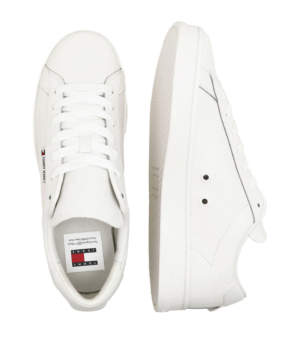 Кожаные кроссовки Tommy Jeans - белый(EM0EM01374)