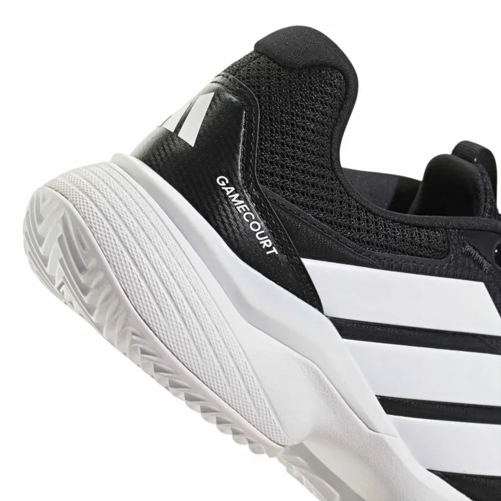 Теннисные кроссовки Adidas GameCourt 3 M Clay - core black/footwear white/footwear white