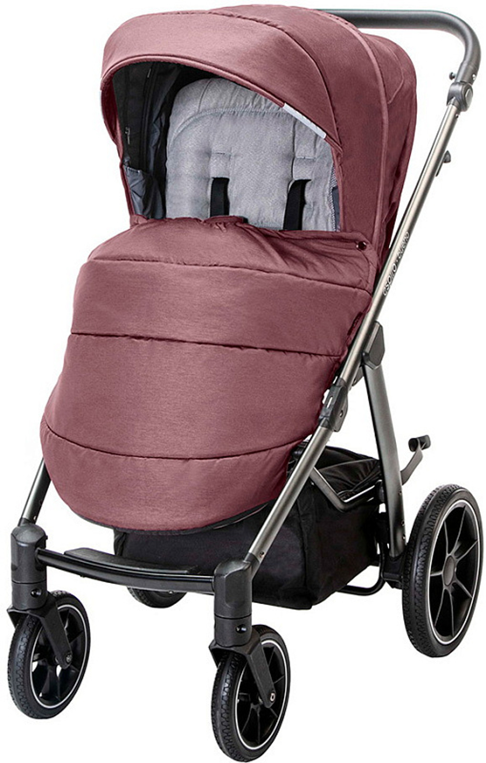 Детская коляска Espiro Bueno 2 в 1 2023 308 Heather pink