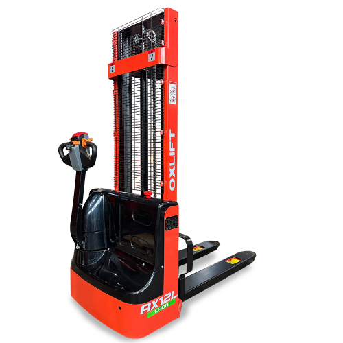 Штабелер самоходный OXLIFT AX12 Li-ion (г/п 1,2 т, h=3,5 м, АкБ 24V/60Ah, ЗУ)