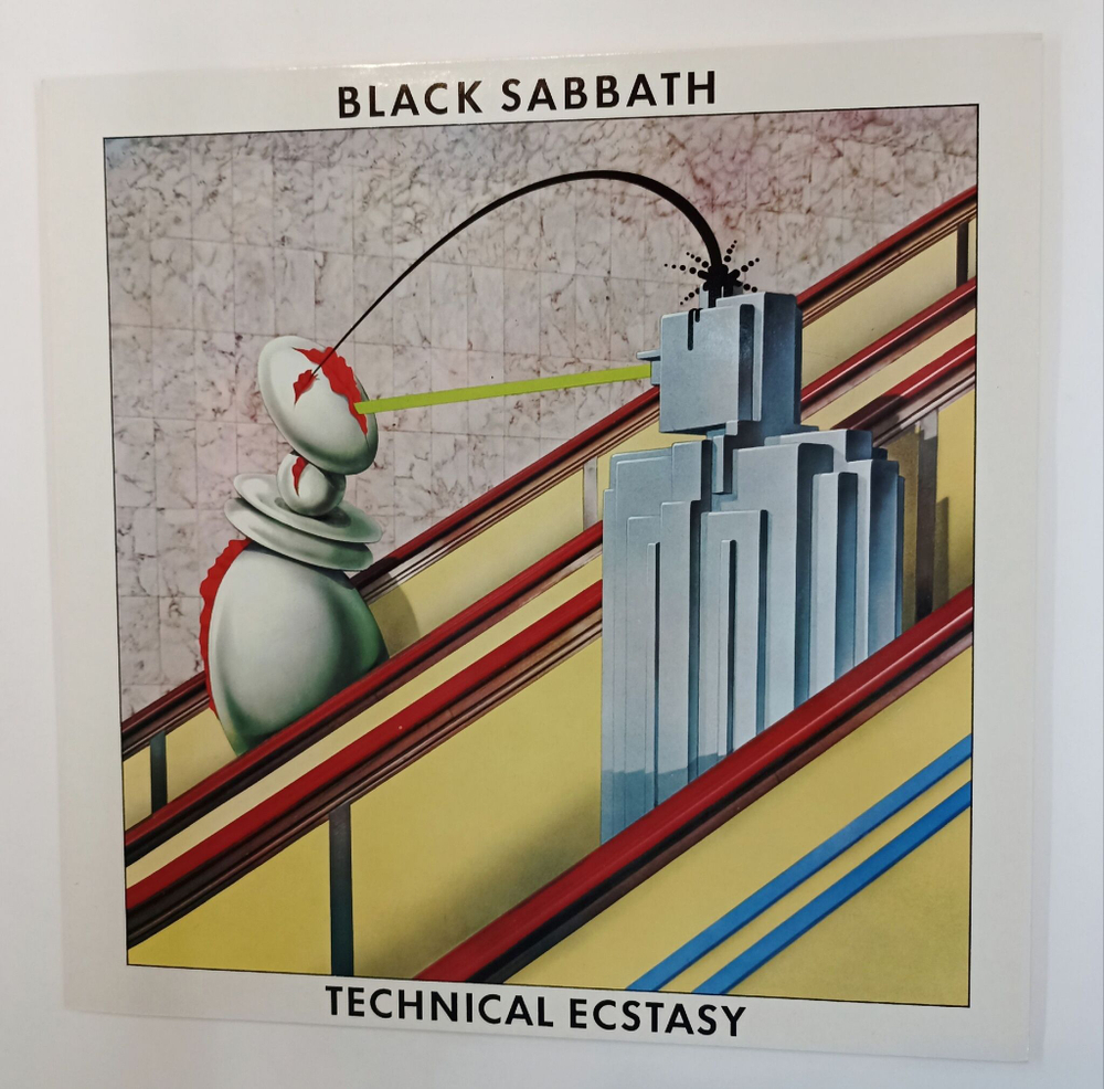 Винтажная виниловая пластинка LP Black Sabbath Technical Ecstasy (Germany 1976)