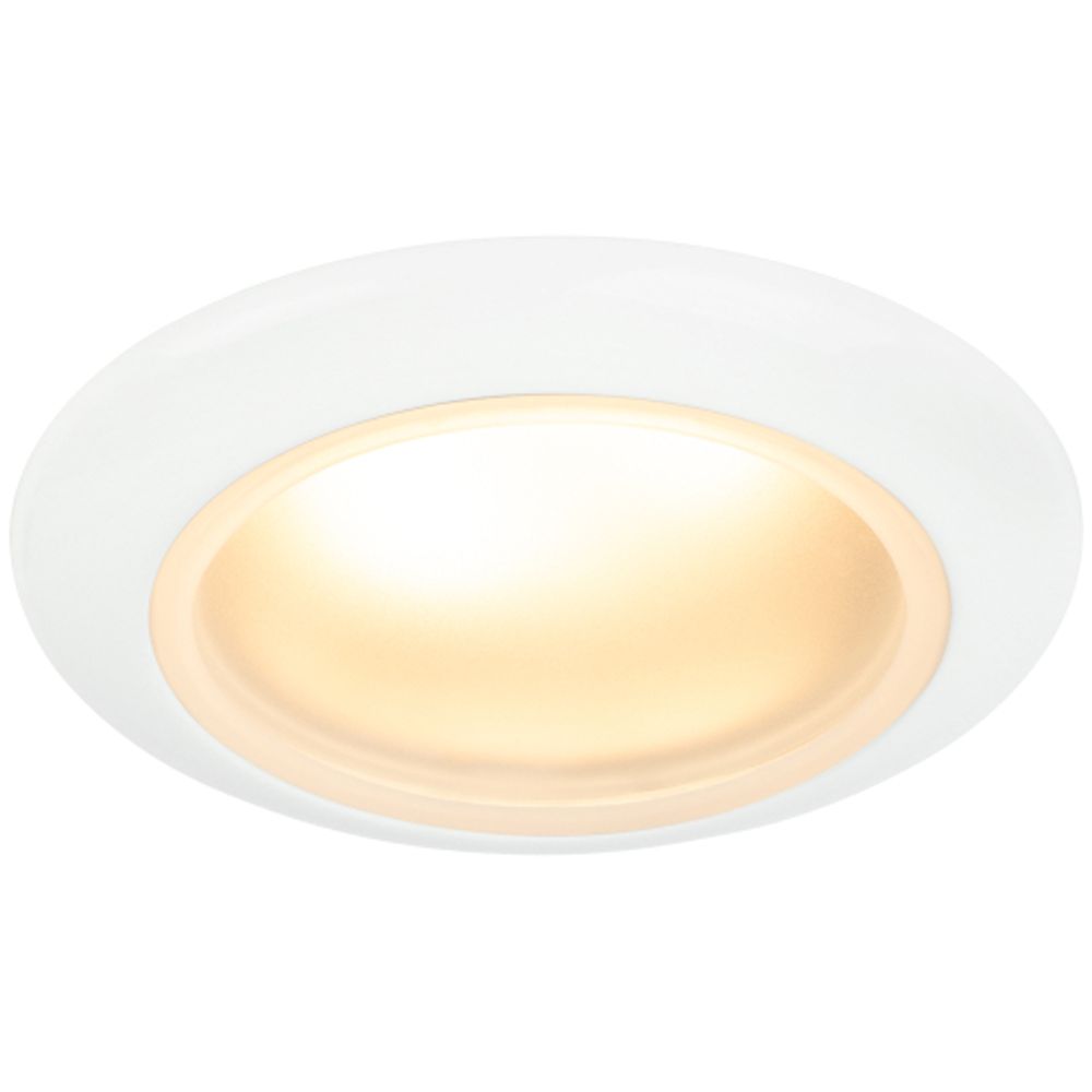 Светильник встраиваемый влагозащищенный ЭРА WR1 WH под лампу MR16 GU5.3 белый