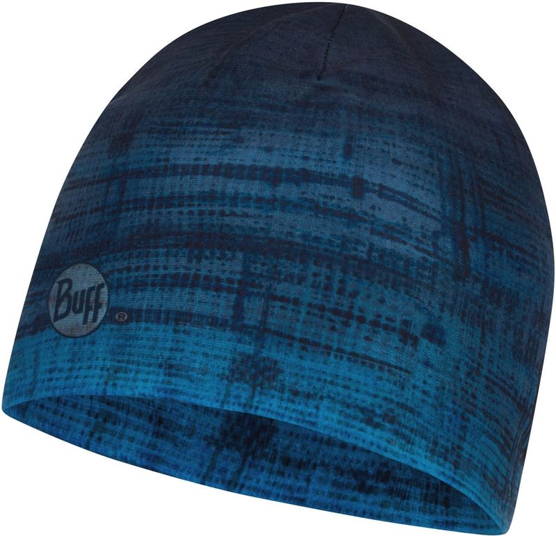 Двухслойная полиэстровая шапка Buff Hat reversible polyester Synaes Blue Фото 1