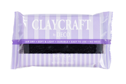 Полимерная глина CLAYCRAFT BY DECO, зефирная самозатвердевающая, цвет Черный, 55 гр