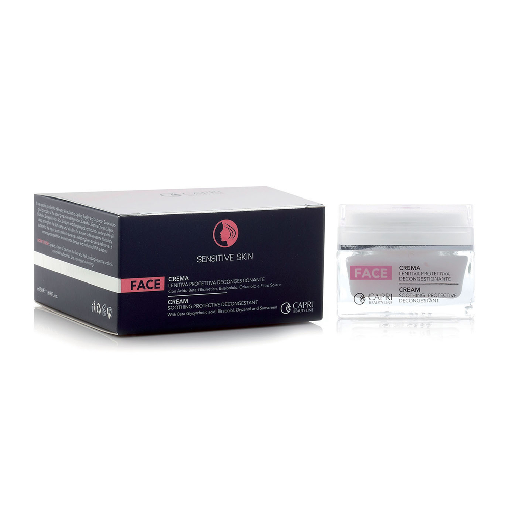 51076 Крем успокаивающий для чувствительной кожи SENSITIVE SKIN, 50мл