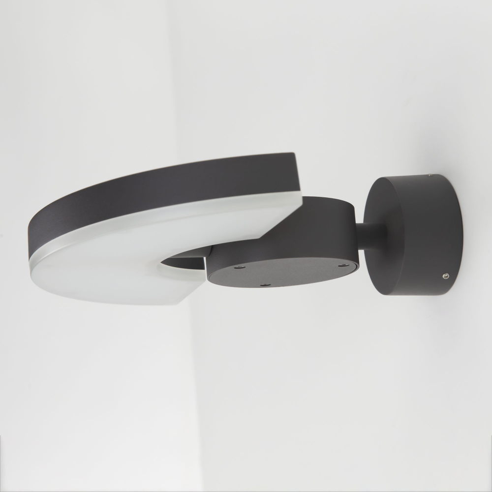 Citilux GARDA CLU03W LED Уличный настенный поворотный светильник Графит