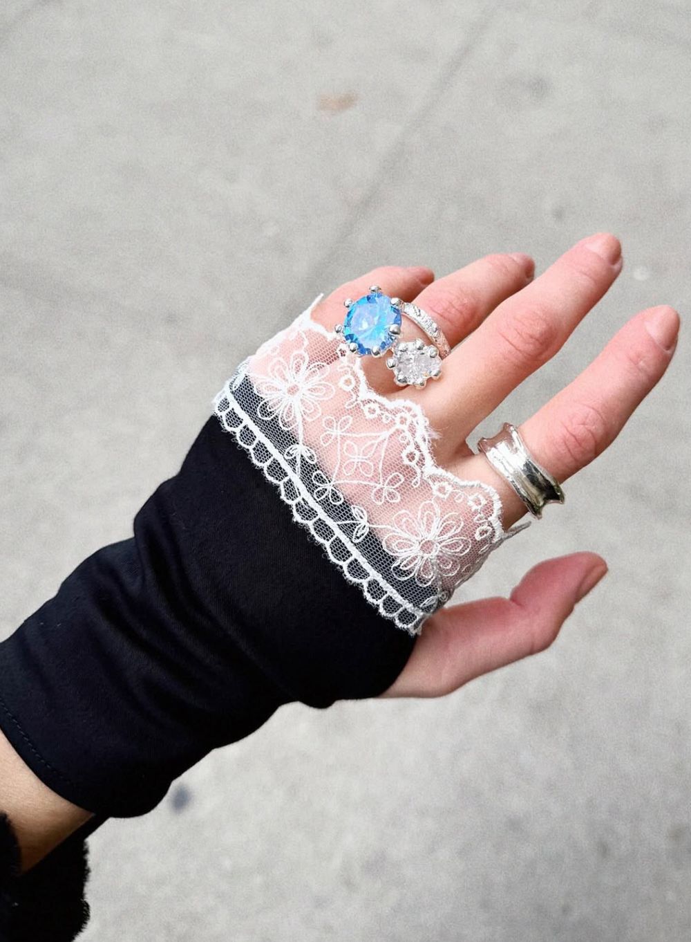 Кольцо Blue La Princesse